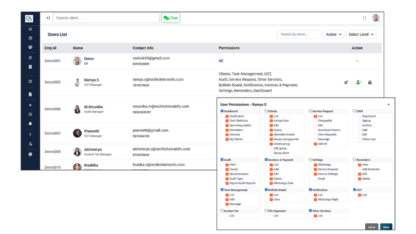 File organizer feature